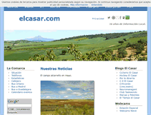 Tablet Screenshot of elcasar.com